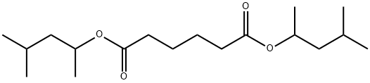 Hexanedioic acid bis(1,3-dimethylbutyl) ester,55125-22-9,结构式