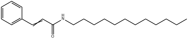 N-Dodecyl-3-phenylpropenamide Structure