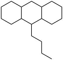 9-Butyltetradecahydroanthracene Struktur