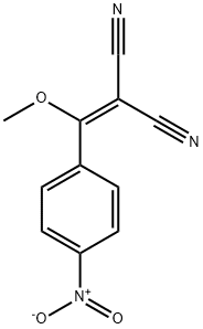 METHOXY(4-NITROPHENYL)METHYLENE]PROPANEDINITRILE,5515-15-1,结构式