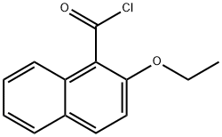 2-エトキシ-1-ナフトイル クロリド 化学構造式