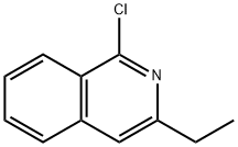 1-Chloro-3-ethylisoquinoline Structure