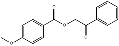 55153-14-5 2-氧代-2-苯基乙基4-甲氧基苯甲酸酯