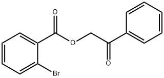 2-Bromobenzoic acid phenacyl ester,55153-28-1,结构式