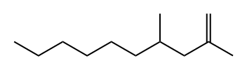 2,4-Dimethyl-1-decene Structure