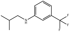 ISOBUTYL-(3-TRIFLUOROMETHYL-PHENYL)-AMINE Structure