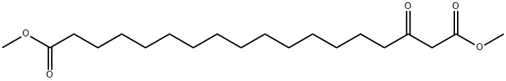 3-Oxooctadecanedioic acid dimethyl ester Struktur