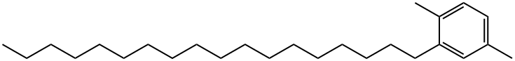 1,4-Dimethyl-2-octadecylbenzene Struktur