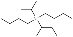 Dibutyl(1-methylethyl)(1-methylpropyl)stannane,55191-55-4,结构式