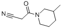 Piperidine,1-(cyanoacetyl)-3-methyl- 化学構造式