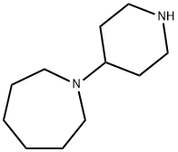 1H-Azepine,hexahydro-1-(4-piperidinyl)-(9CI) Struktur