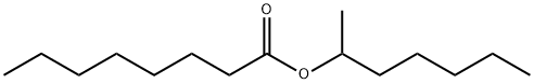 1-methylhexyl octanoate Structure