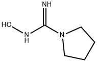 1-Pyrrolidinecarboximidamide,N-hydroxy- 结构式