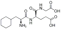 3-Cyclohexyl-D-alanyl-D-α-glutaMylglycine Struktur