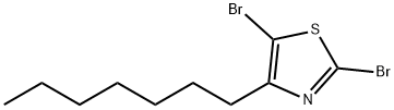 Thiazole, 2,5-dibromo-4-heptyl- (9CI) Struktur