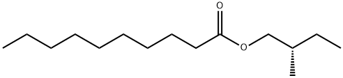 Decanoic acid, 2-methylbutyl ester, (S)- Structure