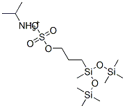 isopropylammonium 3-[1,3,3,3-tetramethyl-1-[(trimethylsilyl)oxy]disiloxanyl]propyl sulphate|3-[1,3,3,3-四甲基-1-[(三甲基硅烷基)氧基]二硅氧基]丙基硫酸酯异丙基铵盐