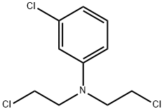 3-Chloro-N,N-bis(2-chloroethyl)benzenaMine Structure