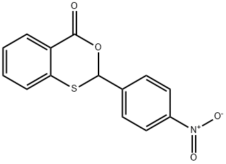 55211-73-9 4H-3,1-Benzoxathiin-4-one,2-(4-nitrophenyl)-