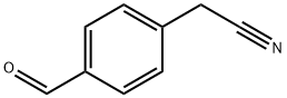 4-Formyl Benzeneacetonitrile 化学構造式