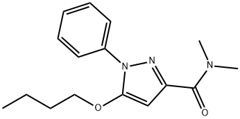 5-Butoxy-N,N-dimethyl-1-phenyl-1H-pyrazole-3-carboxamide|