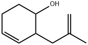 3-Cyclohexen-1-ol, 2-(2-methyl-2-propenyl)- (9CI) Structure
