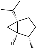 (5α)-1α-Isopropyl-4α-methylbicyclo[3.1.0]hexane 结构式