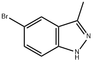 5-BROMO-3-METHYL-1H-INDAZOLE Structure
