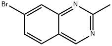7-BROMO-2-METHYLQUINAZOLINE Struktur
