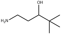 1-Amino-4,4-dimethylpentan-3-ol Struktur