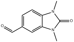 1,3-二甲基-2-氧代-2,3-二氢-1H-苯并咪唑-5-甲醛, 55241-49-1, 结构式
