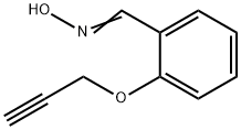 2-(2-PROPYNYLOXY)BENZENECARBALDEHYDE OXIME Structure