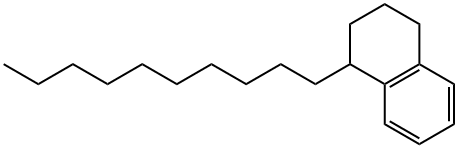 1-Decyltetralin,55255-57-7,结构式