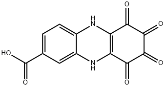 5,6,7,8,9,10-Hexahydro-6,7,8,9-tetraoxo-2-phenazinecarboxylic acid,55255-68-0,结构式