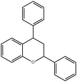 3,4-Dihydro-2,4-diphenyl-2H-1-benzopyran,55256-25-2,结构式
