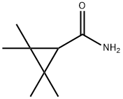 2,2,3,3-四甲基环丙烷甲酰胺, 55265-53-7, 结构式