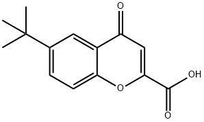 6-TERT-BUTYLCHROMONE-2-CARBOXYLIC ACID,5527-85-5,结构式