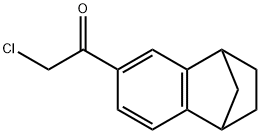 Ethanone, 2-chloro-1-(1,2,3,4-tetrahydro-1,4-methanonaphthalen-6-yl)- (9CI) Struktur