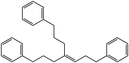 1,1'-[4-(3-Phenylpropyl)-3-heptene-1,7-diyl]bisbenzene,55282-03-6,结构式