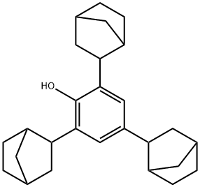 2,4,6-Tris(bicyclo[2.2.1]heptan-2-yl)phenol,55282-40-1,结构式
