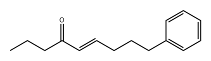 (E)-9-Phenyl-5-nonen-4-one Structure