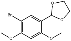 1-BROMO-2,4-DIMETHOXY-5-(1,3-DIOXOLAN-2-YL)BENZENE