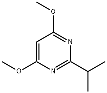 4,6-DIMETHOXY-2-(1-METHYLETHYL)PYRIMIDINE 化学構造式