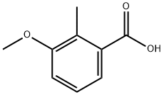 3-甲氧基-2-甲基苯甲酸, 55289-06-0, 结构式