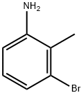 3-ブロモ-2-メチルベンゼンアミン 化学構造式