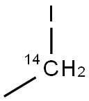 ETHYL IODIDE, [1-14C],55293-95-3,结构式