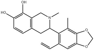 55299-21-3 3-(6-Ethenyl-4-methyl-1,3-benzodioxol-5-yl)-1,2,3,4-tetrahydro-2-methyl-7,8-isoquinolinediol