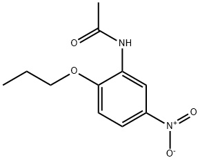 N-(5-硝基-2-丙氧基苯基)乙酰胺,553-20-8,结构式