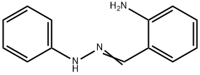 BENZALDEHYDE, 2-AMINO-,2-PHENYLHYDRAZONE, 553-74-2, 结构式