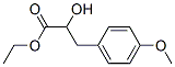 2-HYDROXY-3-(4-METHOXY-PHENYL)-PROPIONIC ACID ETHYL ESTER Structure